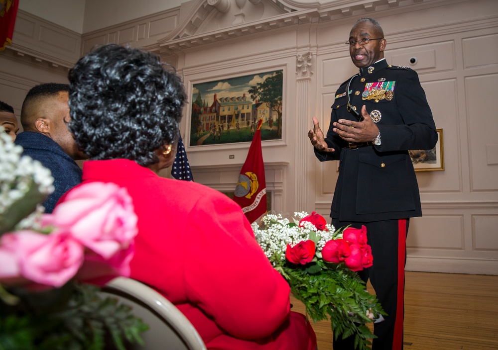 Retirement Ceremony of Master Gunnery Sgt. Rolanda D. Bailey