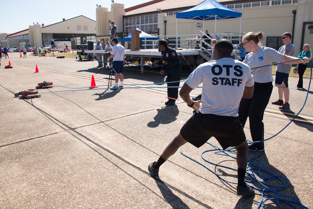 Fire Muster competition during Wingman Day