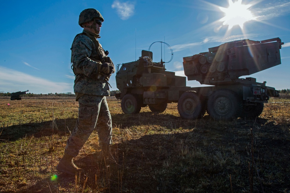 10th Marine Regiment HIMARS Firing Excercise