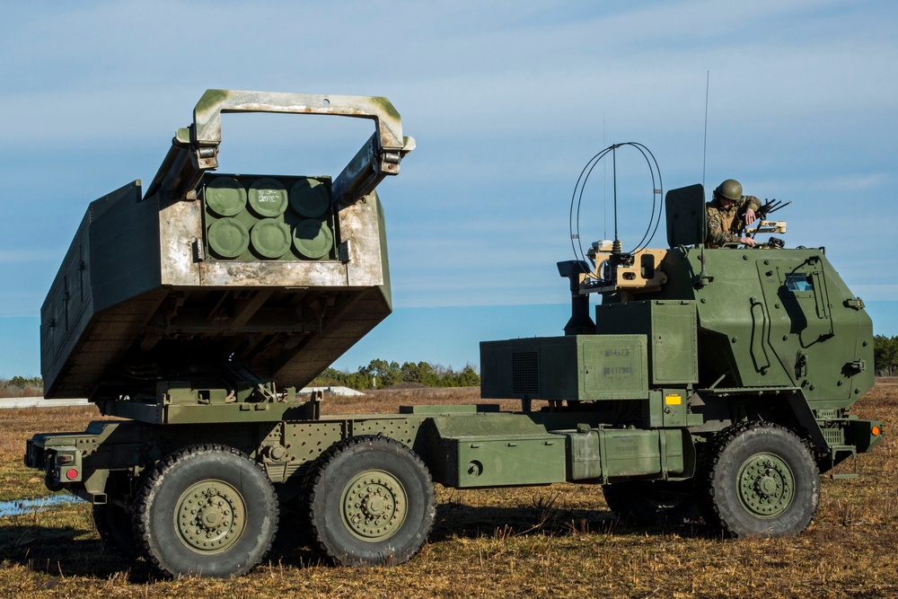 10th Marine Regiment HIMARS Firing Excercise