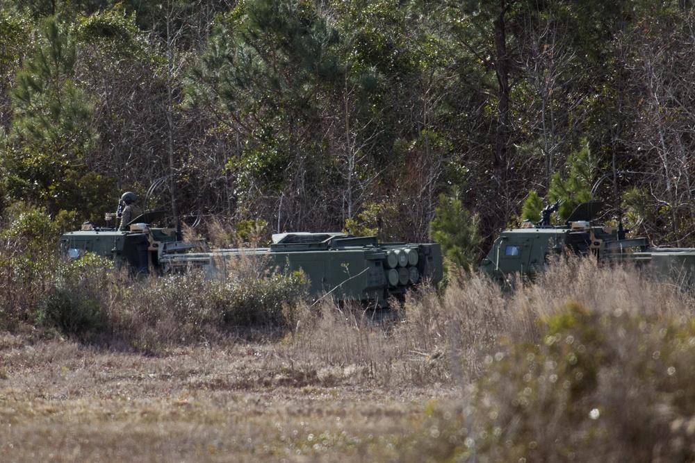 10th Marine Regiment HIMARS Firing Excercise