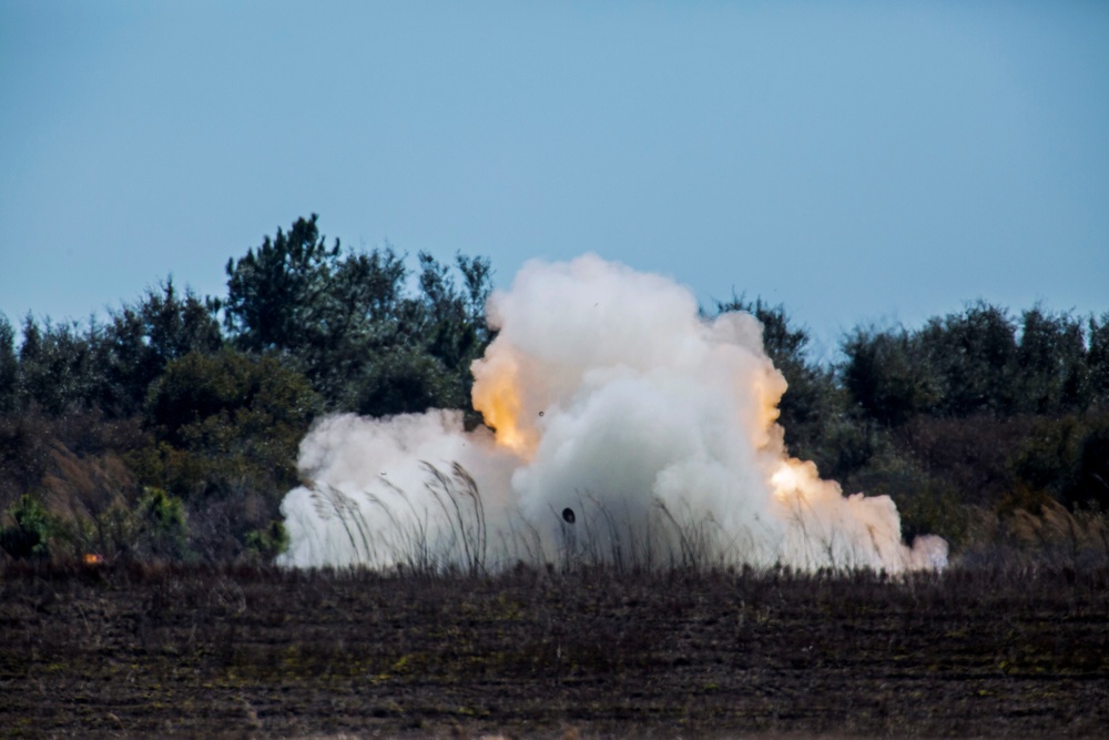 10th Marine Regiment HIMARS Firing Excercise