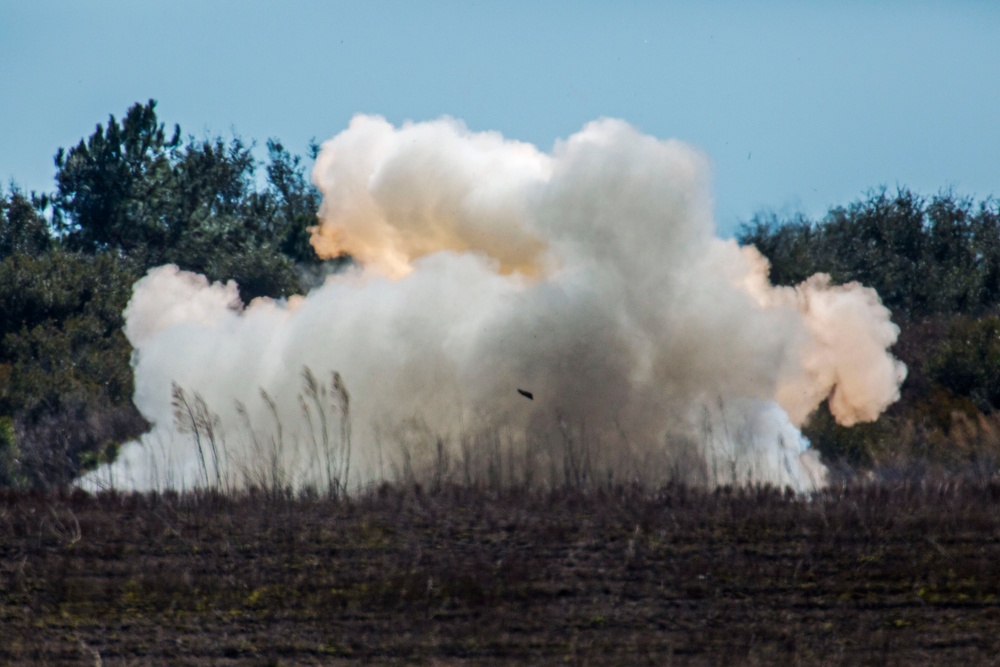 10th Marine Regiment HIMARS Firing Excercise