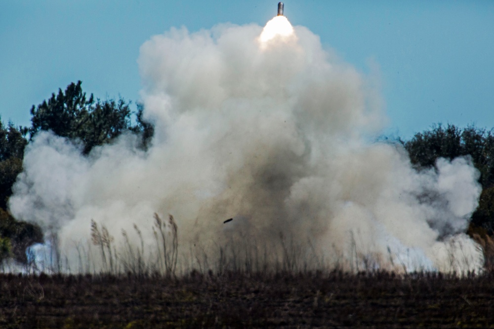 10th Marine Regiment HIMARS Firing Excercise