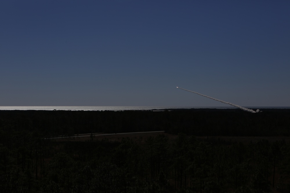 10th Marine Regiment HIMARS Firing Excercise