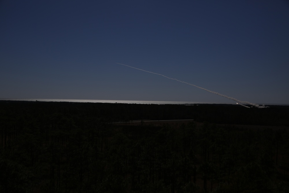 10th Marine Regiment HIMARS Firing Excercise