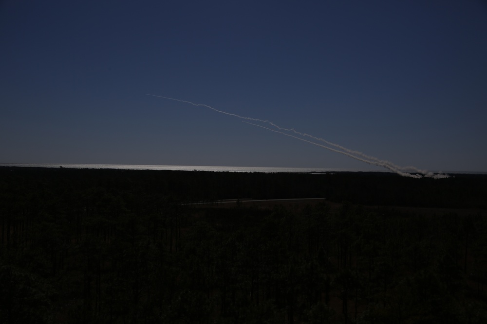 10th Marine Regiment HIMARS Firing Excercise