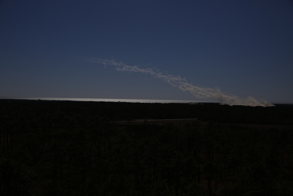 10th Marine Regiment HIMARS Firing Excercise