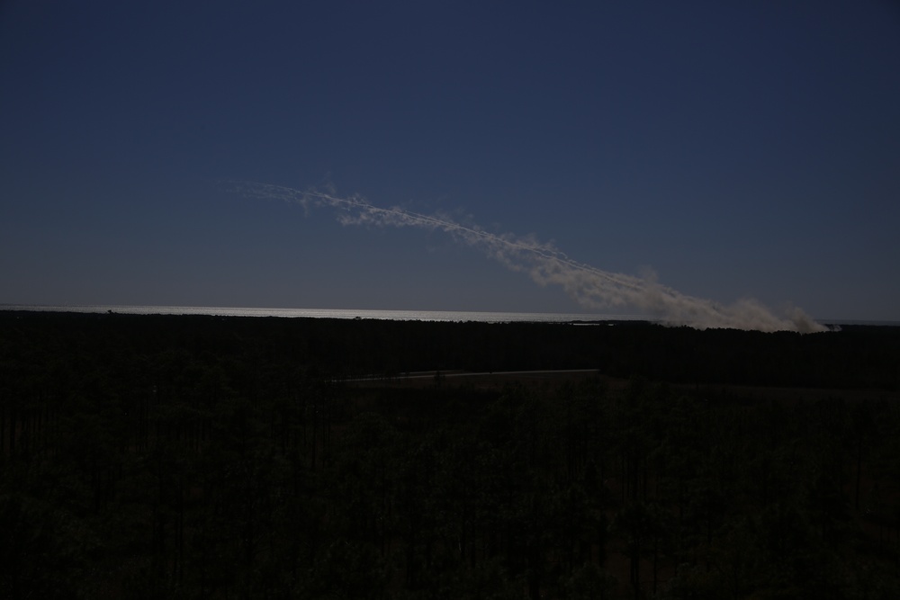 10th Marine Regiment HIMARS Firing Excercise