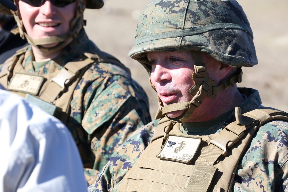 10th Marine Regiment HIMARS Firing Excercise