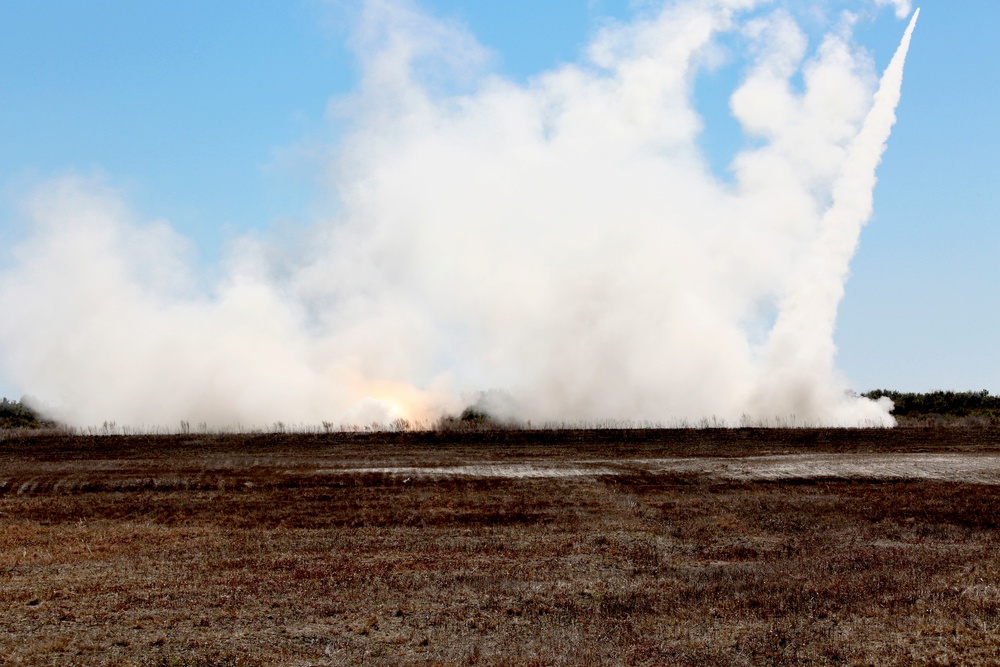 10th Marine Regiment HIMARS Firing Excercise