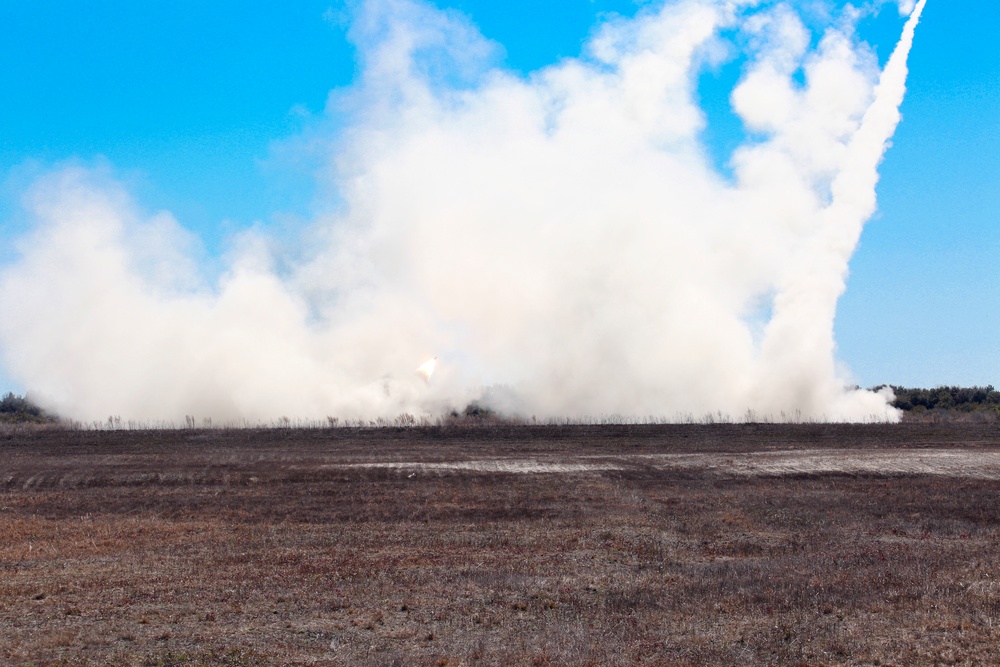 10th Marine Regiment HIMARS Firing Excercise