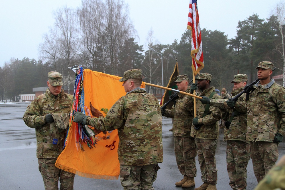 Latvian forces welcome 1-68 AR ‘Silver Lions’