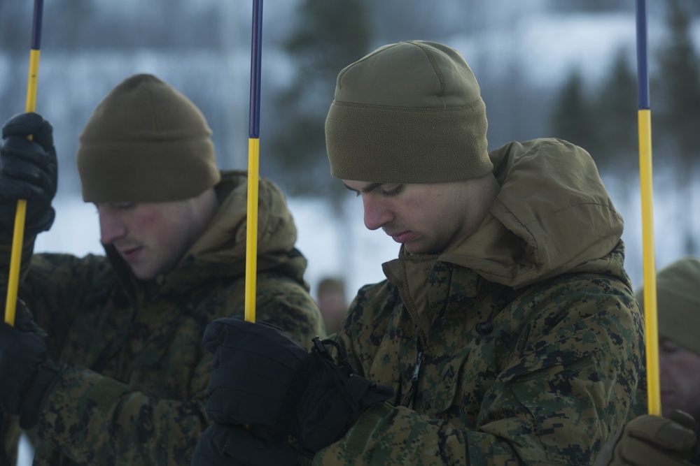 Marine Rotational Force Europe 17.1 participates in avalanche training