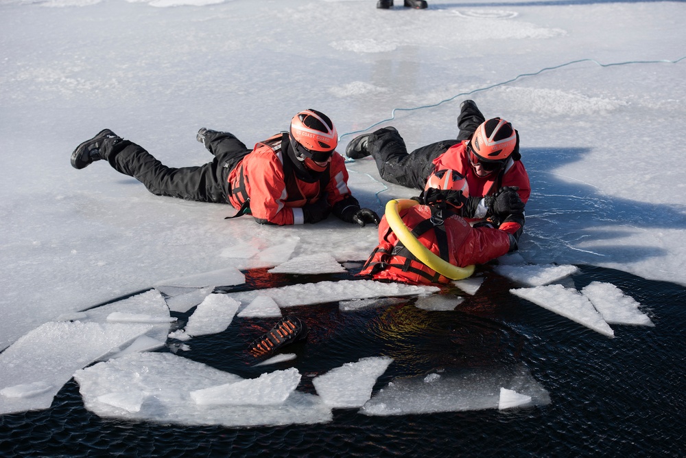 Ice Water Rescue Training