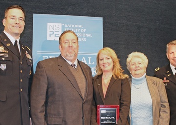 U.S. Army engineer recognized during Federal Engineer of Year awards