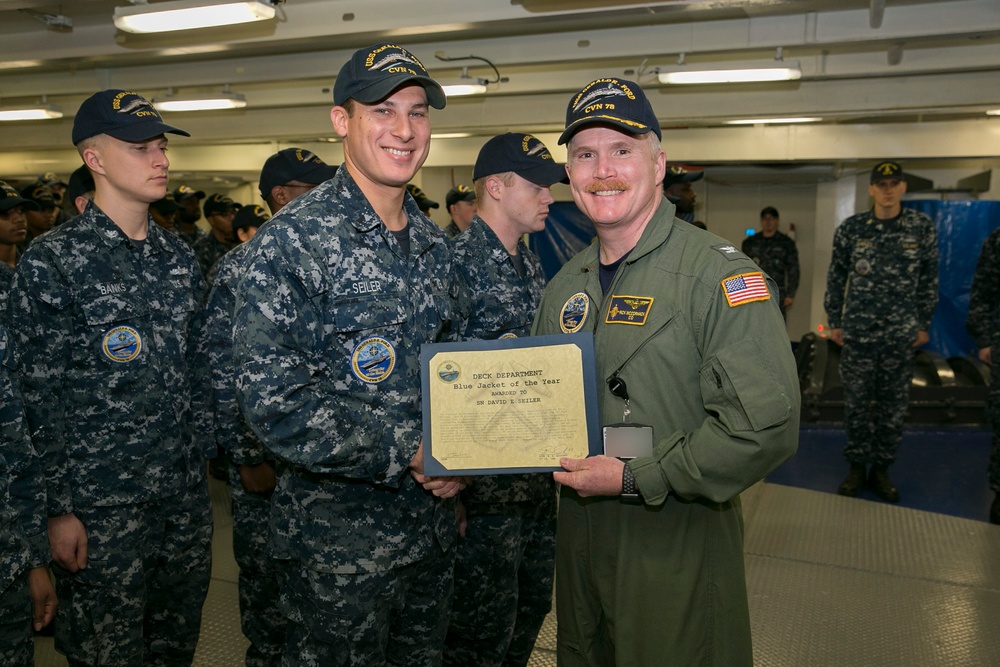 Deck Department Frocking Ceremony