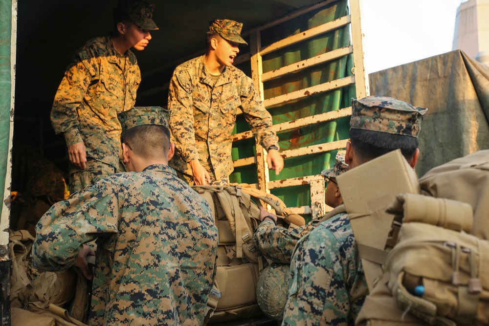 31st MEU disembarks for Cobra Gold 17