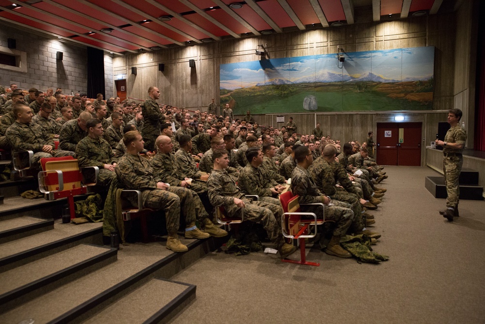 Marine Rotational Force Europe 17.1 conducts survival training