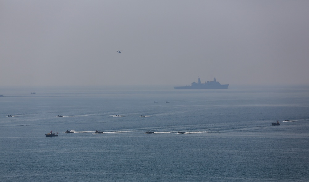 Participating Nations Of Cobra Gold Conduct an Amphibious Capabilities Demo