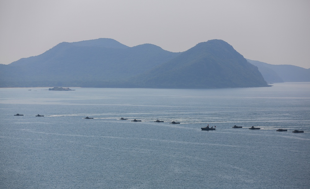 Participating Nations Of Cobra Gold Conduct an Amphibious Capabilities Demo