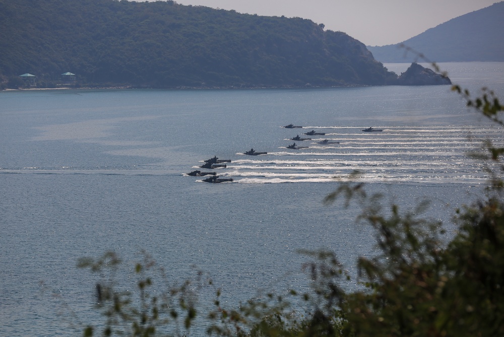 Participating Nations Of Cobra Gold Conduct an Amphibious Capabilities Demo