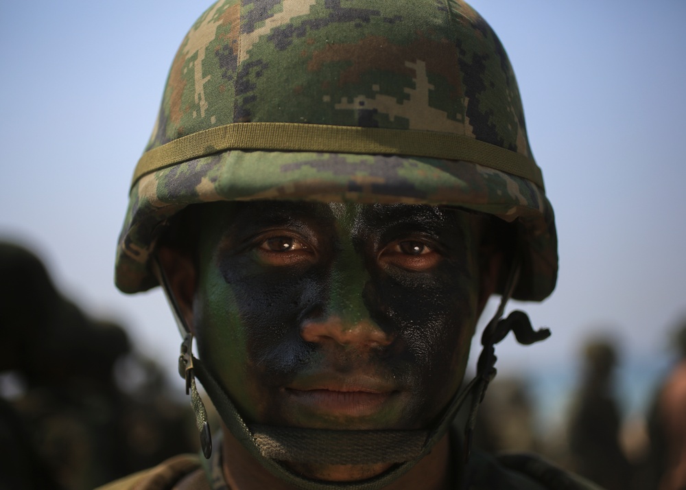 Participating Nations Of Cobra Gold Conduct an Amphibious Capabilities Demo