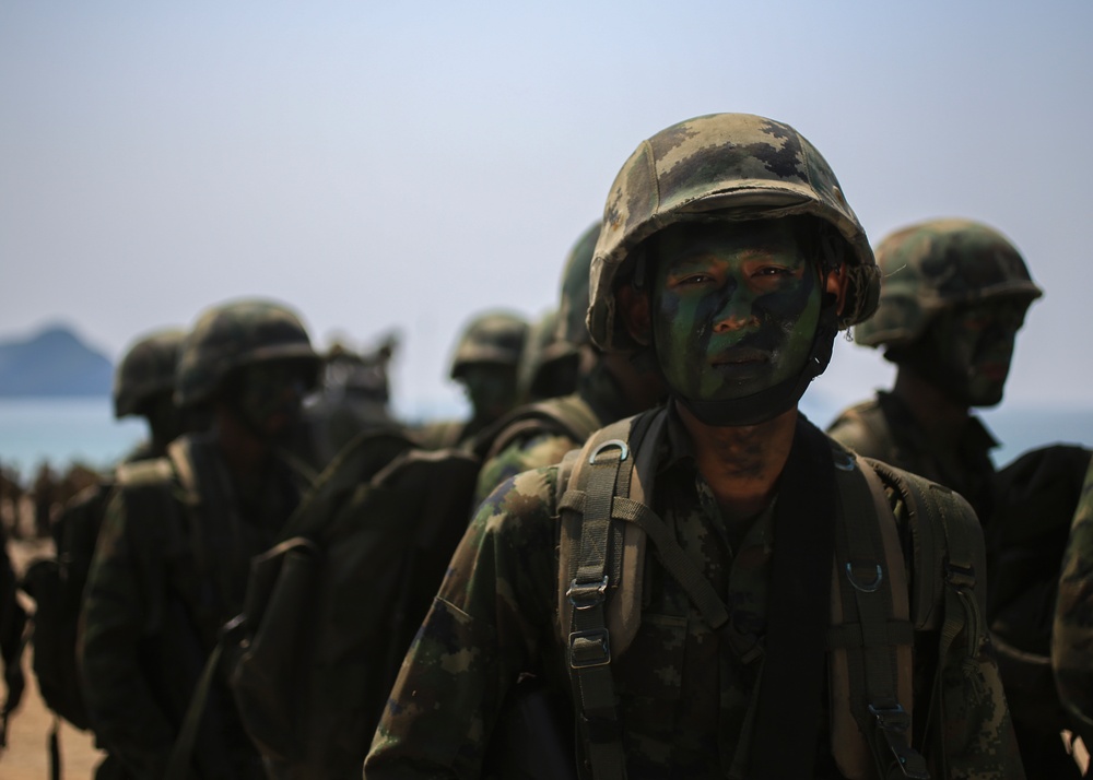 Participating Nations Of Cobra Gold Conduct an Amphibious Capabilities Demo