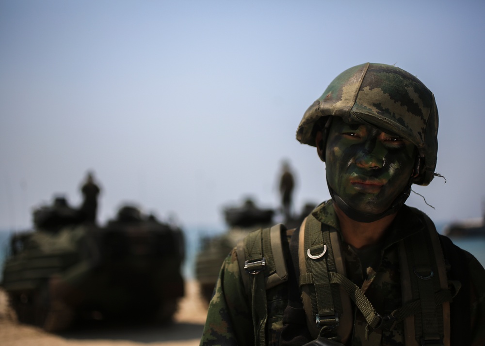 Participating Nations Of Cobra Gold Conduct an Amphibious Capabilities Demo