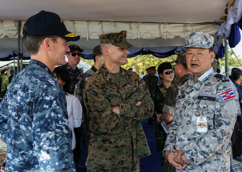 Participating Nations Of Cobra Gold Conduct an Amphibious Capabilities Demo