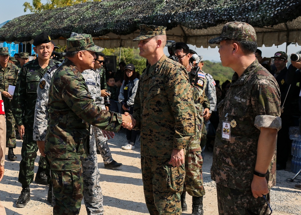 Participating Nations Of Cobra Gold Conduct an Amphibious Capabilities Demo