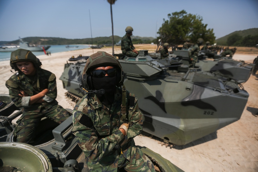 Participating Nations Of Cobra Gold Conduct an Amphibious Capabilities Demo