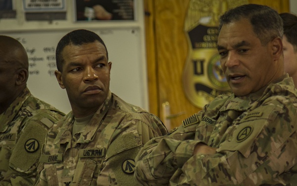 Lt. Gen. Michael X. Garrett Visits the Port of Shuaiba, Kuwait