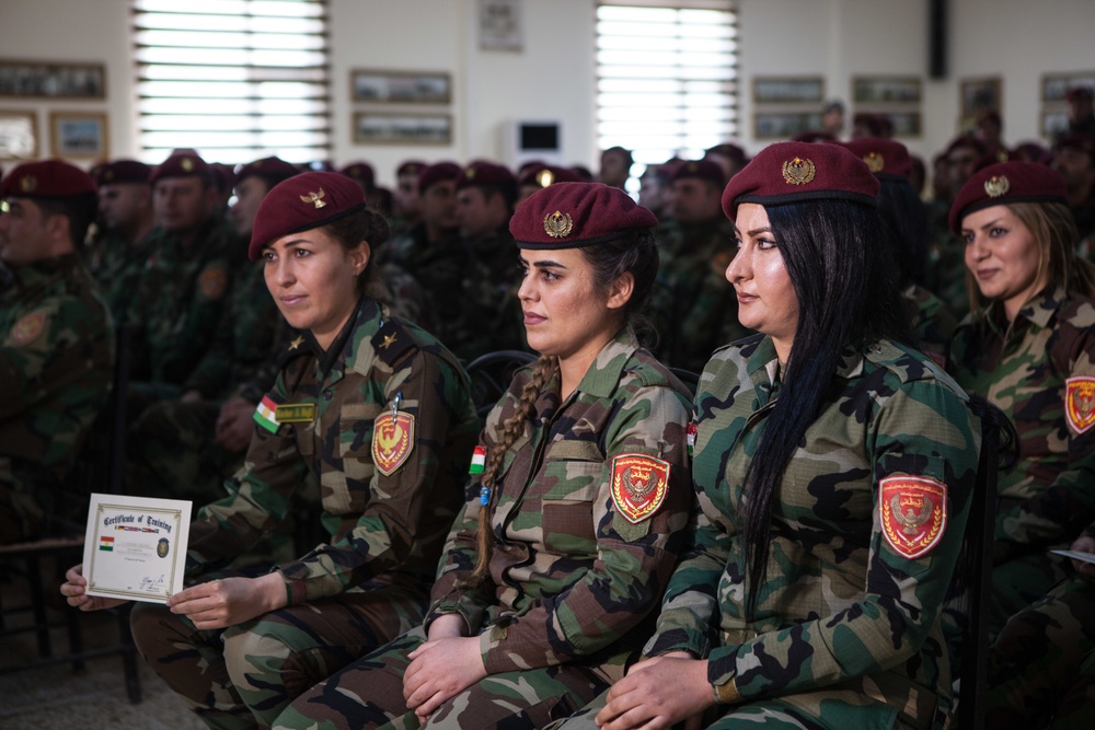 Zeravani soldiers graduate training