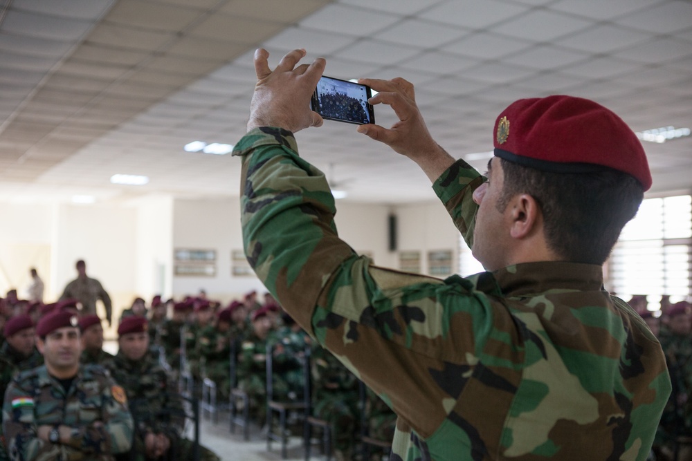 Zeravani soldiers graduate training