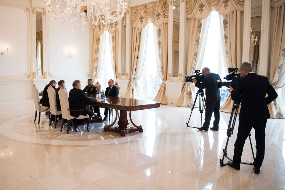 CJCS Meets with Azerbaijan Leadership