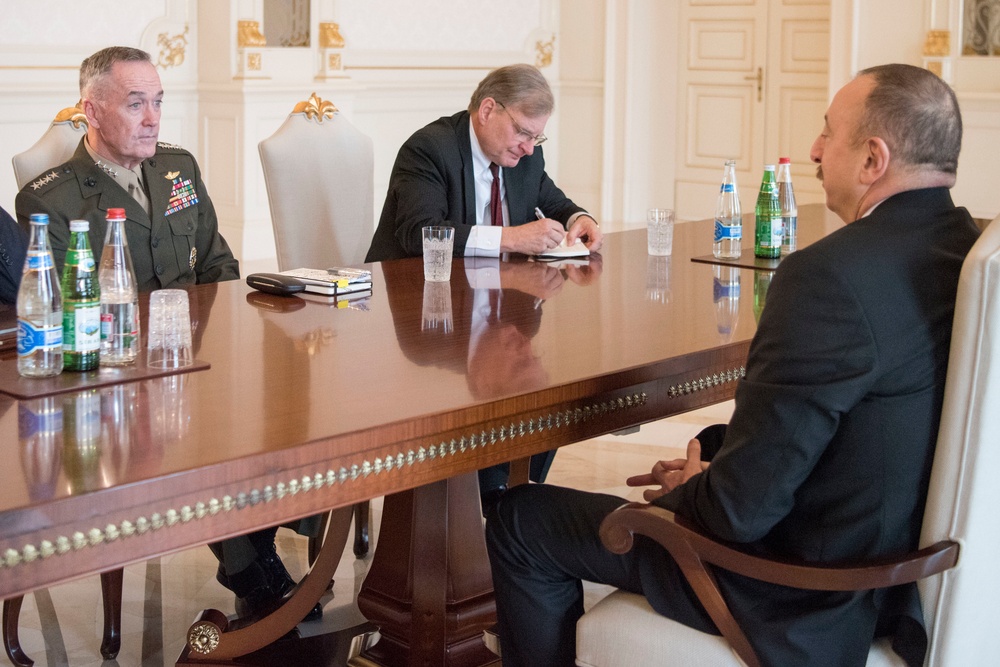 CJCS Meets with Azerbaijan Leadership