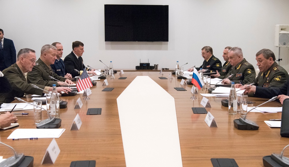 CJCS Meets with Russian Counterpart