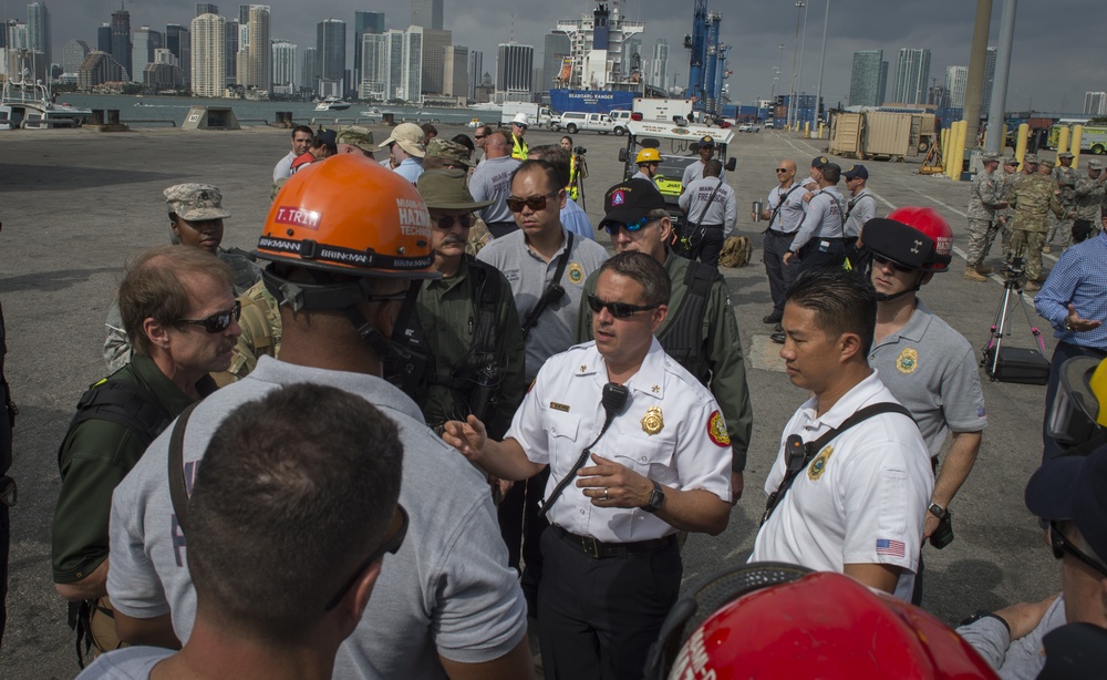 329th CBRN Company Trains With Miami-Dade Fire Rescue