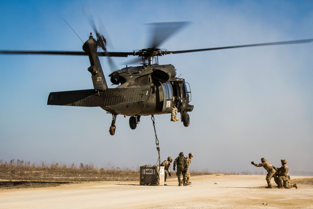 KFOR Soldiers Train in Air Assaults