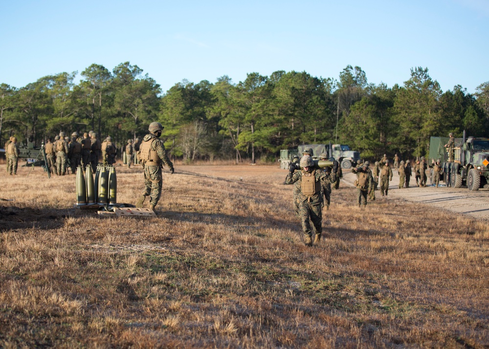 10th Marine Regiment Firing Exercise