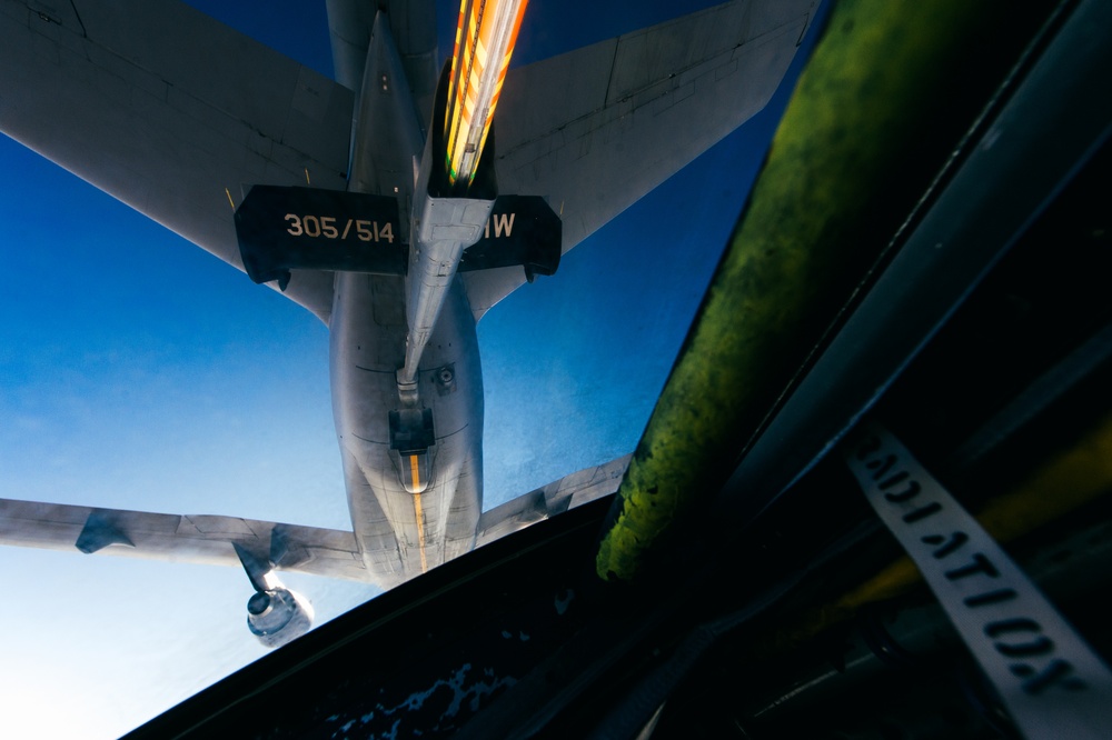 B-52 delivers kinetic package in support of OIR