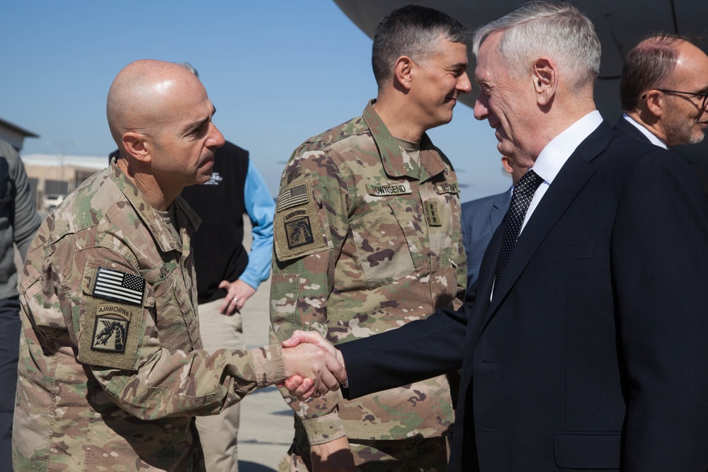 SecDef visits Iraq
