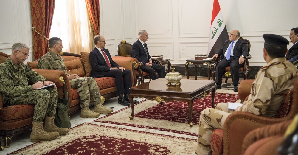 SD meets with Iraqi prime minister Haider al-Abadi