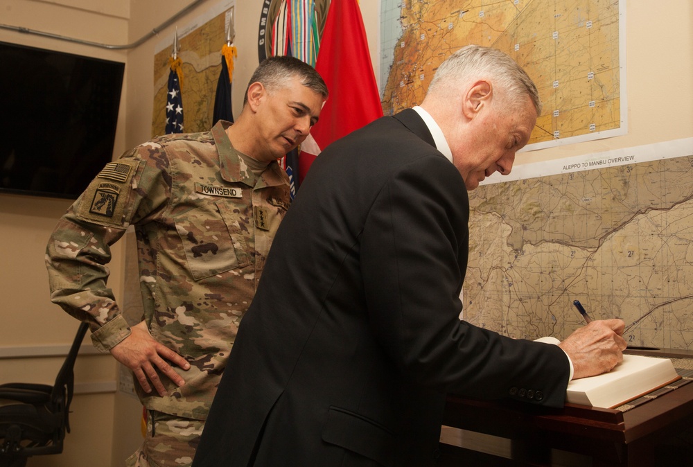 SecDef visits Iraq