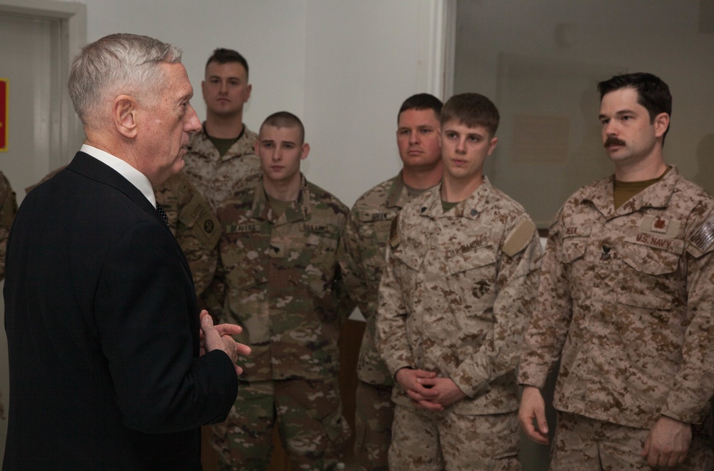 SecDef visits Iraq