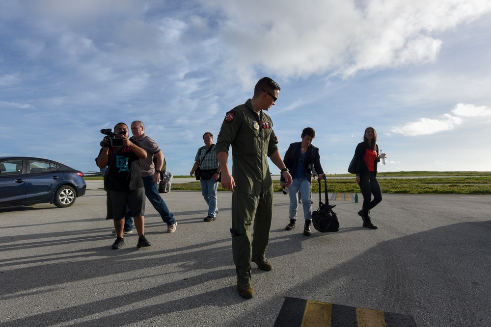 909th ARS refuels Cope North