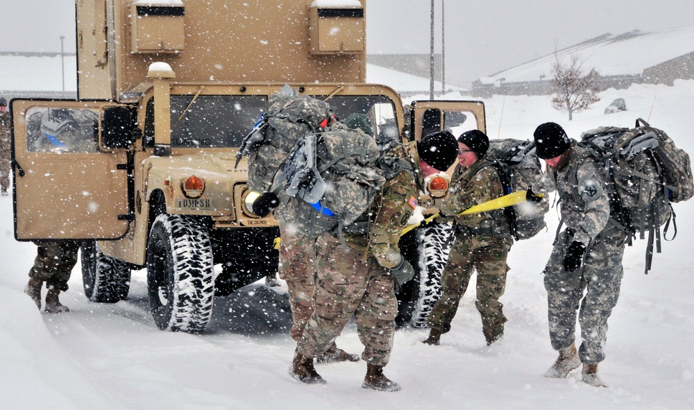 10th Sustainment Brigade Officers Celebrate Unit History, Build Teamwork in &quot;Muleskinner Avalanche&quot;