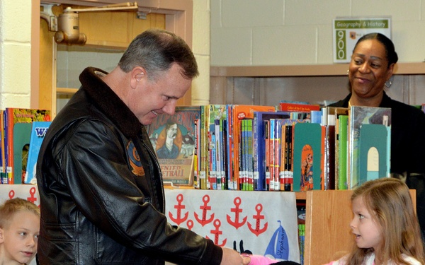 NAVSTA CO Visits Tarrallton Elementary