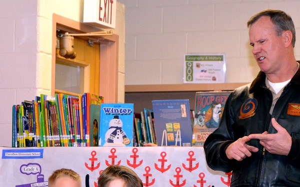 NAVSTA CO Visits Tarrallton Elementary
